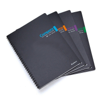 齐心(COMIX)CPB5607 Compera双螺旋PP面本 B5 60张 单本装 颜色随机