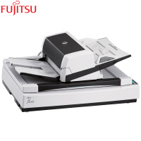 富士通(Fujitsu)Fi-6770 扫描仪A3高速双面自动馈纸带平板办公绘图扫描