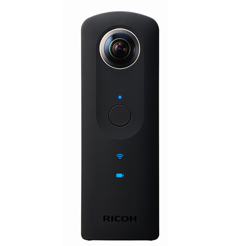 RICOH/理光 theta s 360度全景摄像数码相机 数码摄像机 1200万像素视频自拍神器