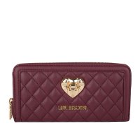 LOVE MOSCHINO 金属LOGO拉链钱包 JC5501PP12LA