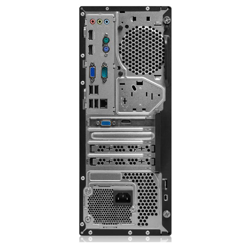 联想(Lenovo) 启天M410-D202 台式电脑主机(i5-7500 8G 128GSSD+1T 集成显卡 黑）