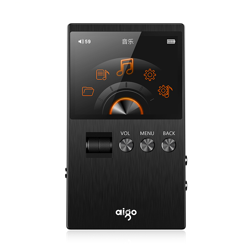 爱国者（aigo）M6 mp3音乐播放器 高清无损发烧HIFI DSD母带级专业便携随身听 32G 灰色