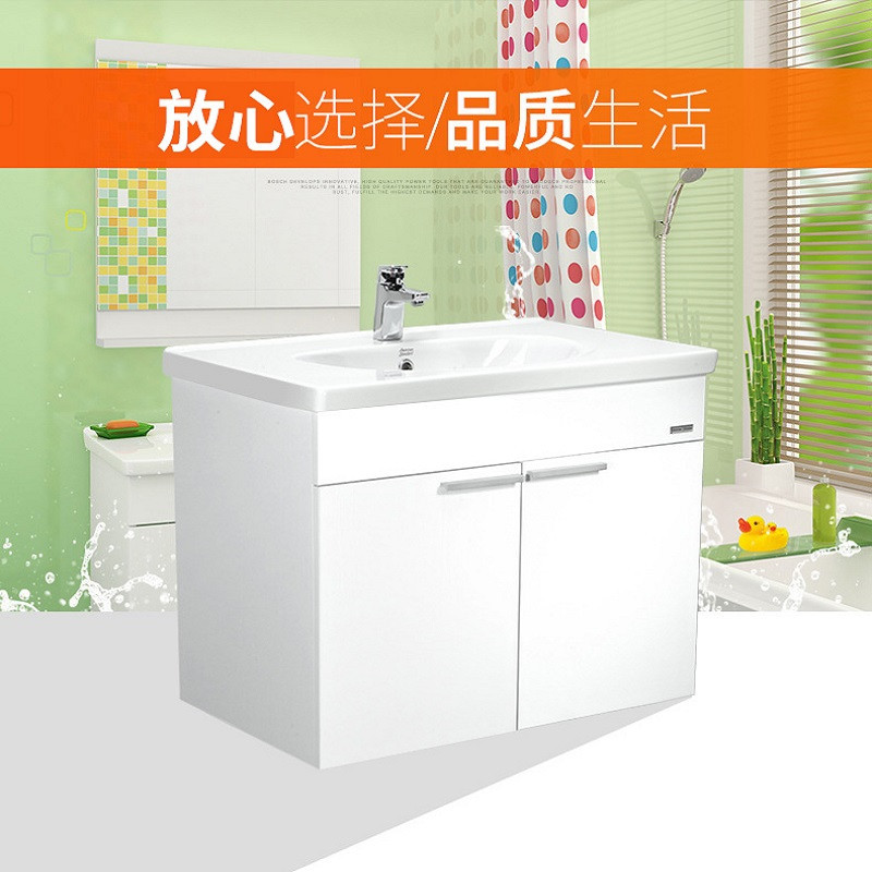 美标 美家系列浴室柜浴室家具 800mm CVASMI80 挂墙式浴室柜(不含龙头)