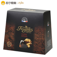 【苏宁超市】 德菲丝（Truffles） 松露形代可可脂巧克力 浓情古典型 1000g 法国进口