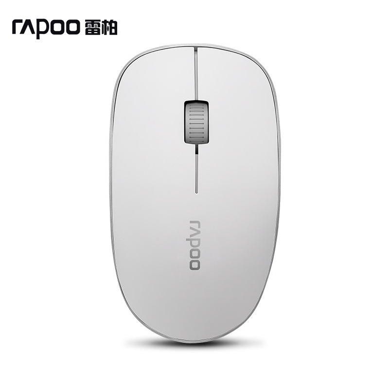 雷柏3600(Rapoo)无线鼠标静音时尚便携办公游戏鼠标台式电脑笔记本省电 (白色)