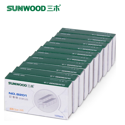 三木(SUNWOOD)8828 12#20页旋转型订书机2个装 订书机 订书器