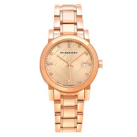 Burberry手表 钢带 石英女士手表BU9126