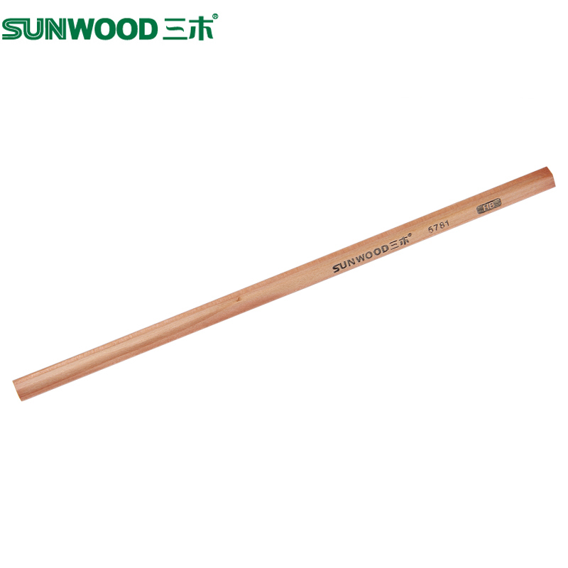 三木(SUNWOOD)5781 12支/盒 3盒 HB六角杆铅笔 学生文具