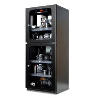 LENTHEM领顿电子防潮箱160 相机 镜头 书籍 茶叶 邮票防潮柜 干燥箱 LT-160D玻璃黑