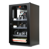 LENTHEM领顿电子防潮柜110 相机镜头防潮箱 茶叶邮票干燥柜 摄影器材箱 LT-110D玻璃黑