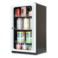 LENTHEM领顿电子防潮柜110 相机镜头防潮箱 茶叶邮票干燥柜 摄影器材箱 LTW-110玻璃白