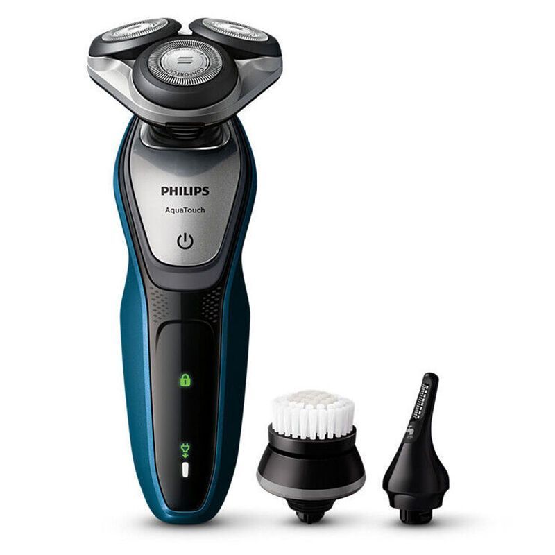 飞利浦(Philips)剃须刀新品S5091男士充电式三刀头电动刮胡刀多功能理容配原装洁面刷S5082升级款