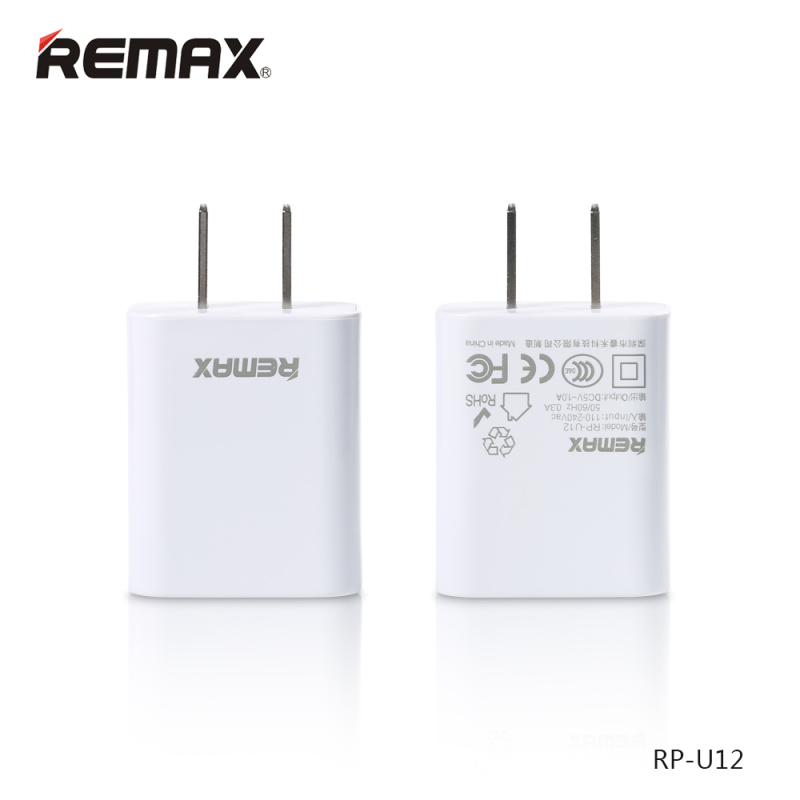 REMAX 至尊旅行充电器 苹果/安卓通用充电器 iPhone6s/7 单U 充电器