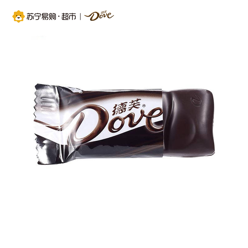 [苏宁超市]德芙巧克力 分享3碗装 66%醇黑巧克力252g*3 选结婚喜糖糖果