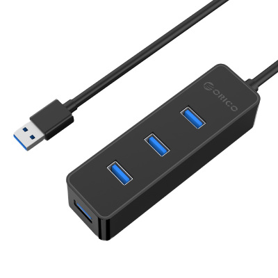 奥睿科(ORICO)W5PH4 USB3.0分线器一拖四HUB电脑高速扩展4口hub集线器