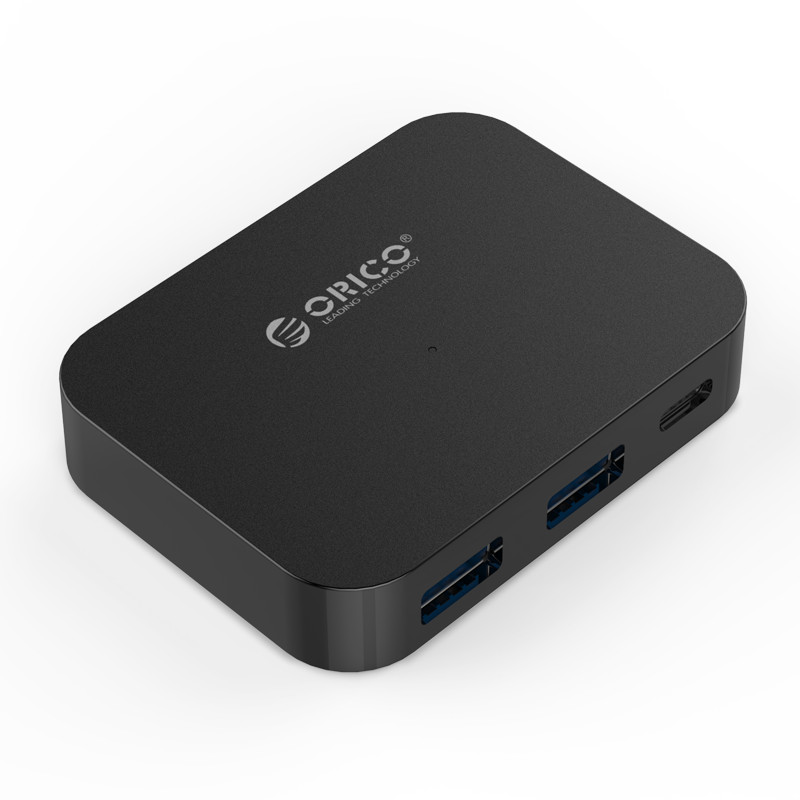 奥睿科(ORICO)TC2U-U3 USB-C转USB3.0+USB-C扩展分线器 (MacBook/乐视通用Type-高清大图