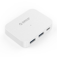 奥睿科(ORICO)TC2U-U3 USB-C转USB3.0+USB-C扩展分线器 (MacBook/乐视通用Type-