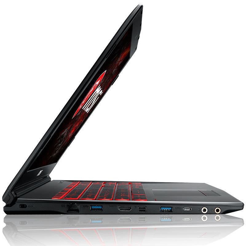 微星(MSI)GV62-1457 15.6英寸游戏本笔记本电脑 (i7-7700HQ 8G 128GB+1TB GTX1050Ti 4GB 赛睿背光键盘)图片