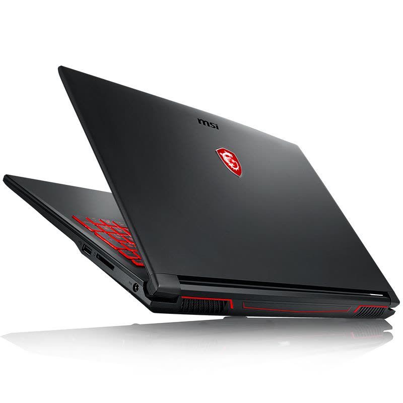 微星(MSI)GV62-1457 15.6英寸游戏本笔记本电脑 (i7-7700HQ 8G 128GB+1TB GTX1050Ti 4GB 赛睿背光键盘)图片