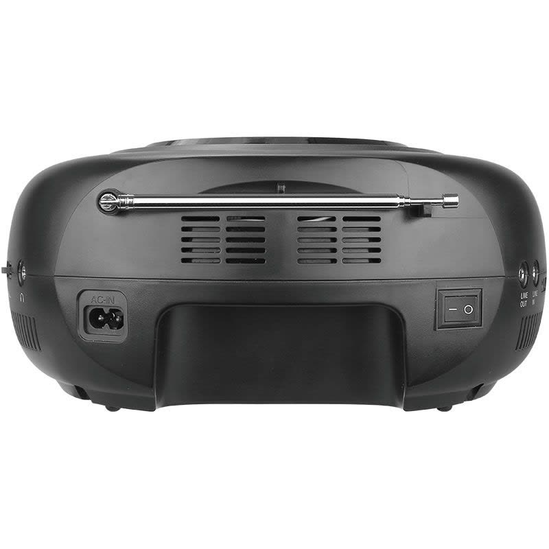 纽曼(newsmy)CD-H180 黑色CD机便携智能CD复读学习机 FM收音机音箱 音响 胎教机录音机 TF卡U盘插图片