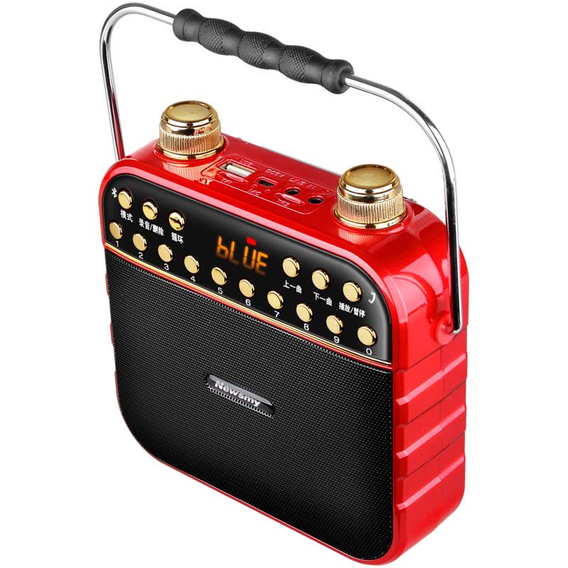 纽曼(Newsmy) L67 扩音器 蓝牙插卡音箱 收音机 MP3播放器 低音炮广场舞老年人 随身听唱戏机 无线免提通话图片
