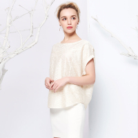 女性简约大气淑女气质宽松上衣