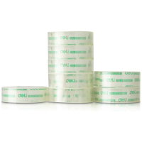 得力透明文具胶带 30061 18mm*14y*38um