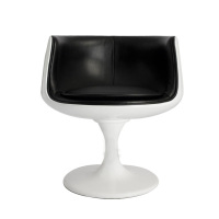 东原玻璃钢办公椅 黑色