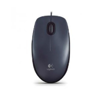 罗技有线鼠标 黑色 M90