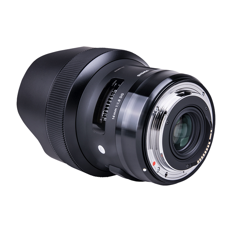 适马(SIGMA) AF 14MM F/1.8 DG HSM(ART) 单反相机镜头 佳能卡口 标准定焦 数码相机配件