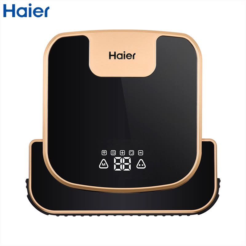 海尔(Haier)拖地机器人TAB-X3W 小静手机无线WIFI远程遥控清扫 家用全自动扫地机擦地机湿拖洗地图片