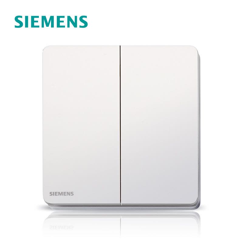 西门子(SIEMENS)开关插座 睿致钛银系列二开单控5TA81223NC02图片