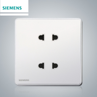西门子（SIEMENS）开关插座 睿致钛银系列四孔插座5UB81123NC02