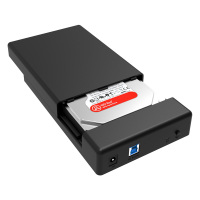 奥睿科(ORICO) 移动硬盘盒2.5/3.5英寸通用 sata台式机USB3.0外置盒 黑色3588US3