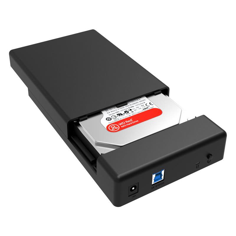 奥睿科(ORICO) 移动硬盘盒2.5/3.5英寸通用 sata台式机USB3.0外置盒 黑色3588US3图片
