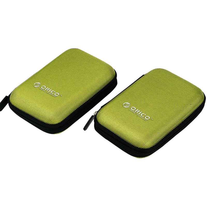 奥睿科(ORICO)2.5英寸硬盘保护包/硬盘保护套 移动电源数码多功能收纳包防震防水 绿PHD-25