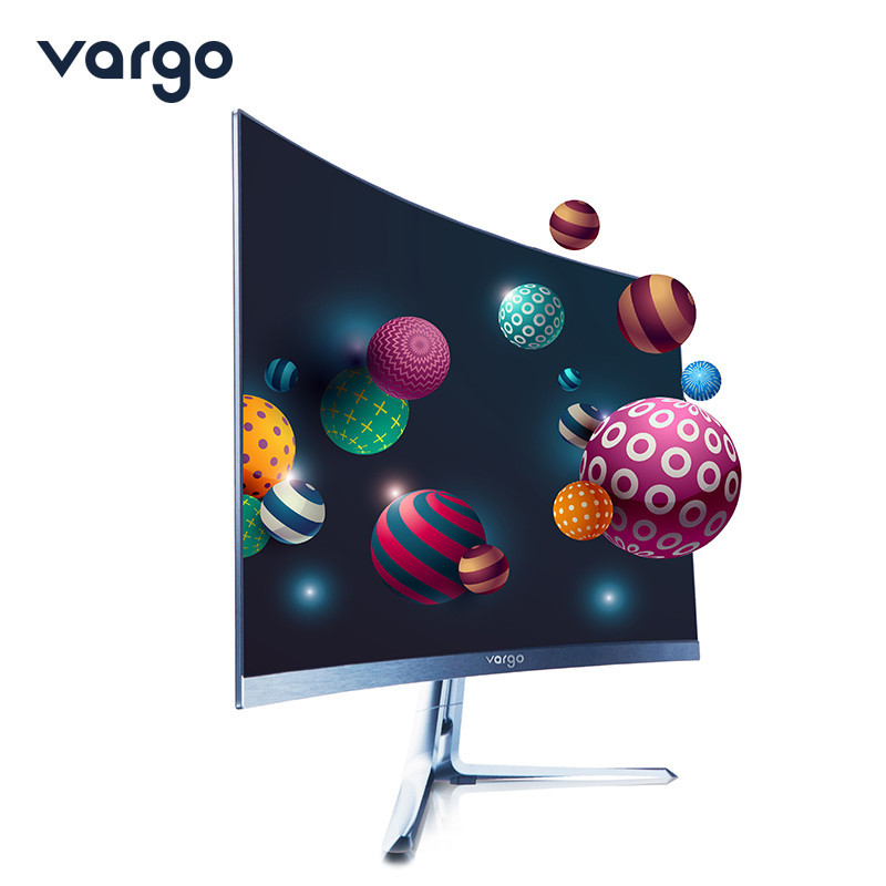 瓦戈(Vargo) intel i3 7100 23.6英寸曲面屏一体机电脑（典雅白）