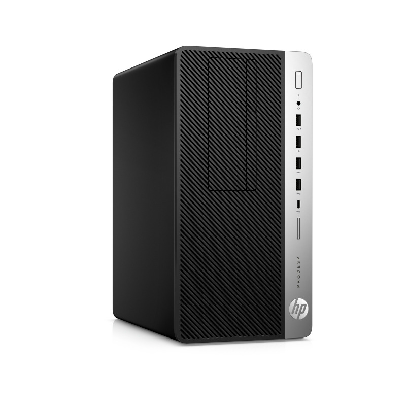 惠普(hp) ProDesk 680 G3 MT台式商用电脑主机(I7-6700 8G 1T R7 450 4G 银黑)