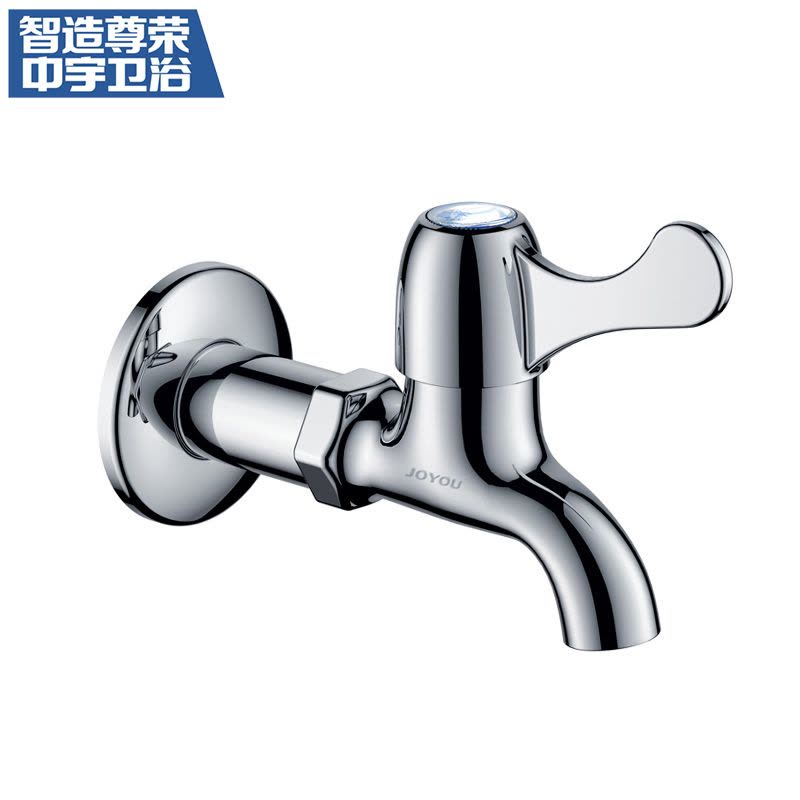 中宇(JOYOU)精铜单冷快开加长拖布盆水龙头卫浴龙头快开单孔陶瓷片阀芯 WJY06103图片