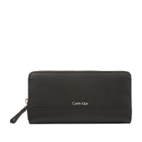 CALVIN KLEIN 纯色荔枝纹女士钱包 K60K601075