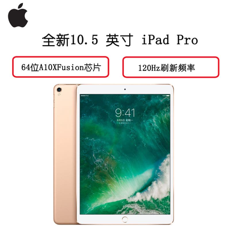 苹果(Apple) iPad Pro 平板电脑10.5英寸MPF12CH/A (256G WI-FI 金色)图片