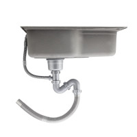 箭牌(ARROW) 304不锈钢厨房水槽单槽套装 洗菜盆洗菜池