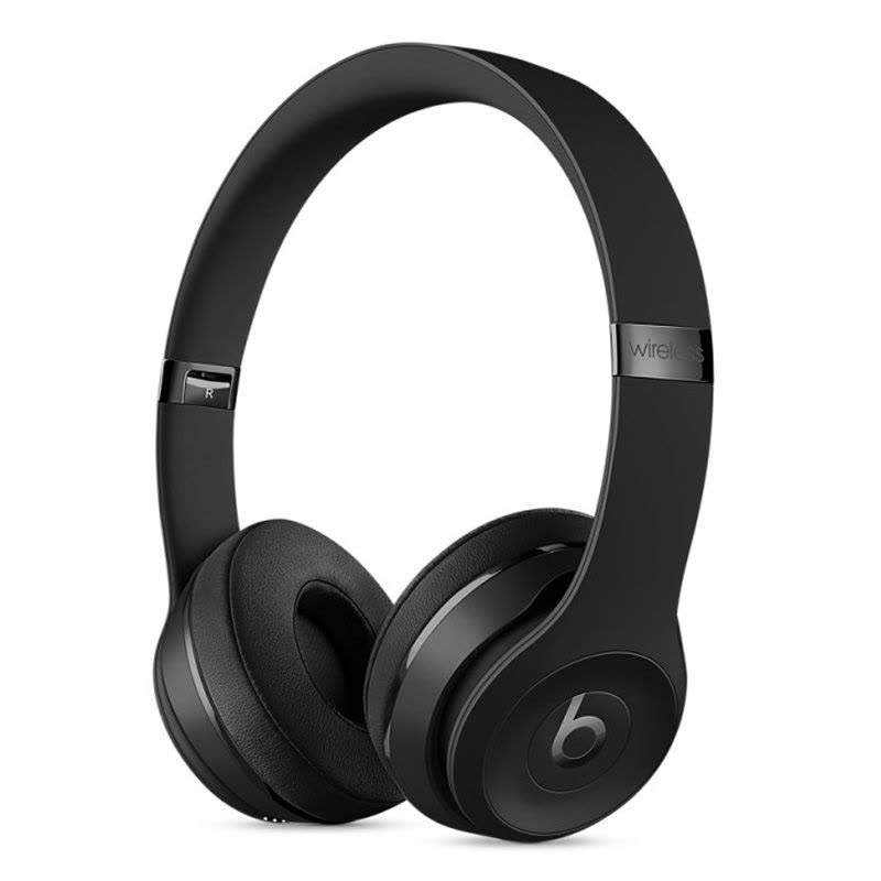 Beats Solo3 Wireless 无线蓝牙头戴式耳机 黑色图片
