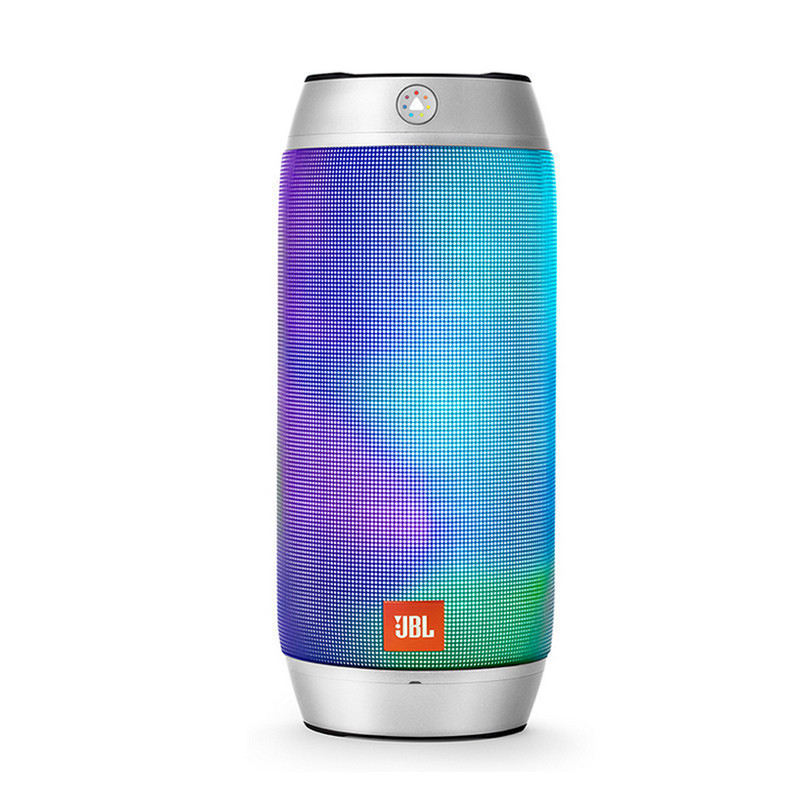 JBL Pulse2音乐脉动 脉动二代 蓝牙炫彩音箱无线便携音响 银色高清大图