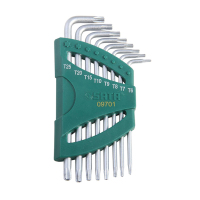 乐采优品世达8件长L型扳手TT6-TT25-09701