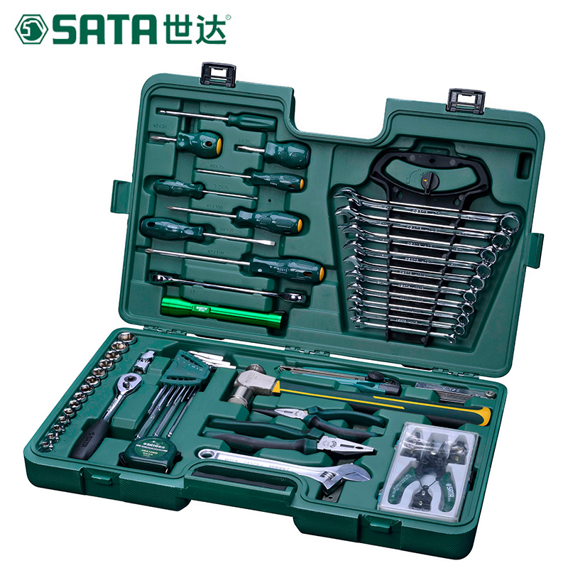 世达(SATA)58件机械设备维修组套-09516