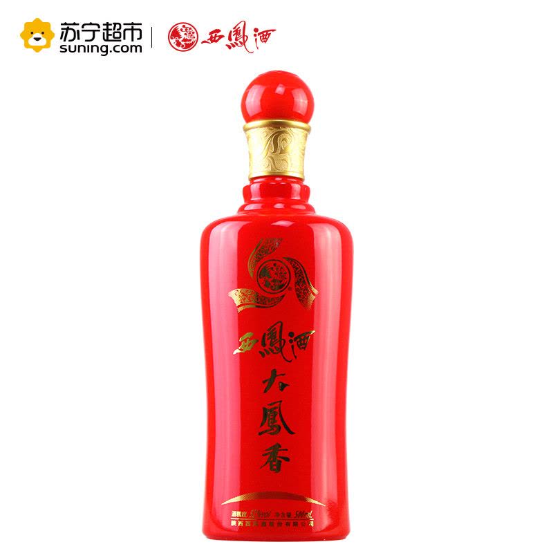 西凤酒 大凤香 52度 单瓶装白酒 500ml 口感凤香型图片