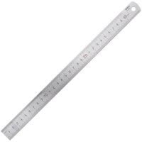 得力 8463 钢尺/刻度尺 不锈钢 30cm 5把装