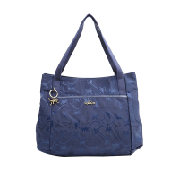KIPLING 金属挂饰小猴子纹中性单肩包 K15469