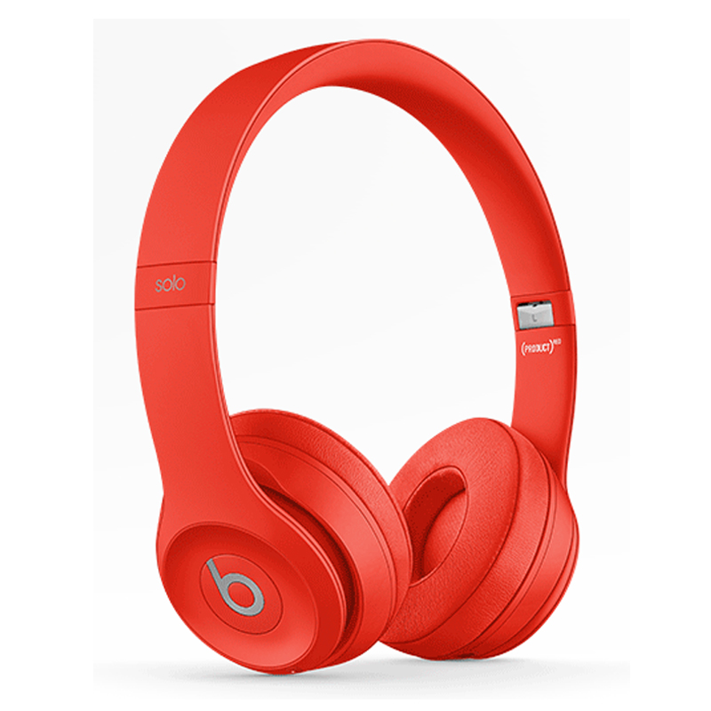 Beats Solo3 Wireless 无线蓝牙头戴式耳机 红色